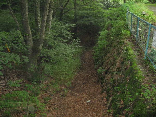 碓氷峠の下り口