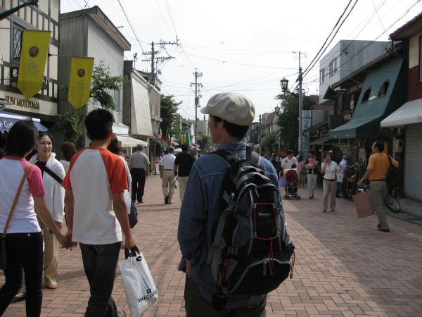 旧軽井沢銀座を歩く