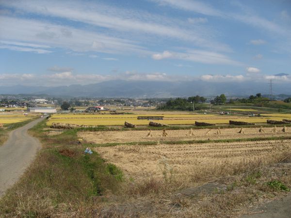 茂田井-芦田間の景観