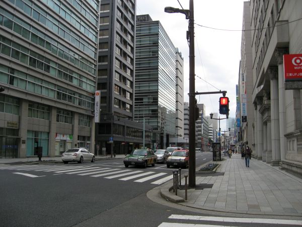 日本橋のオフィス街