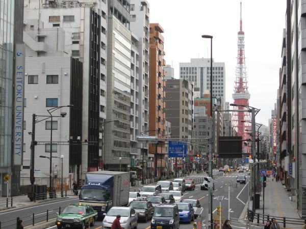 大都会の旧東海道