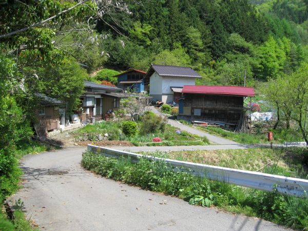 雰囲気のいい旧道