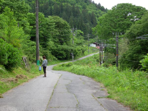 十二兼に向かう旧中山道