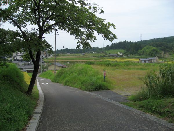 馬籠宿を出た旧中山道