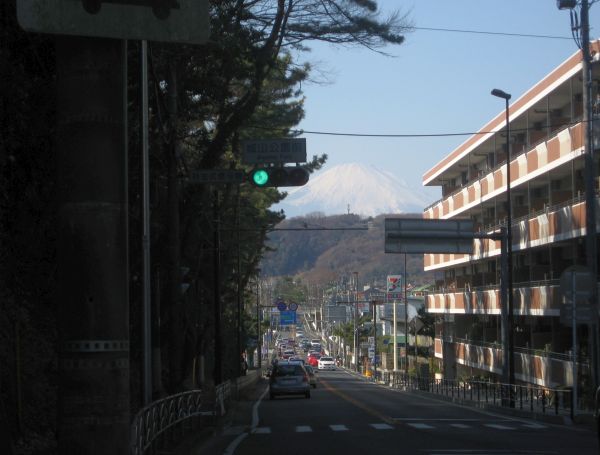 旧東海道に戻る