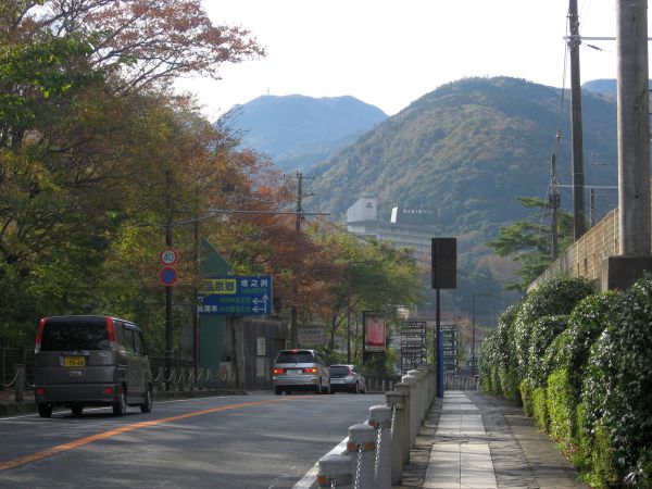 箱根湯本に向かう