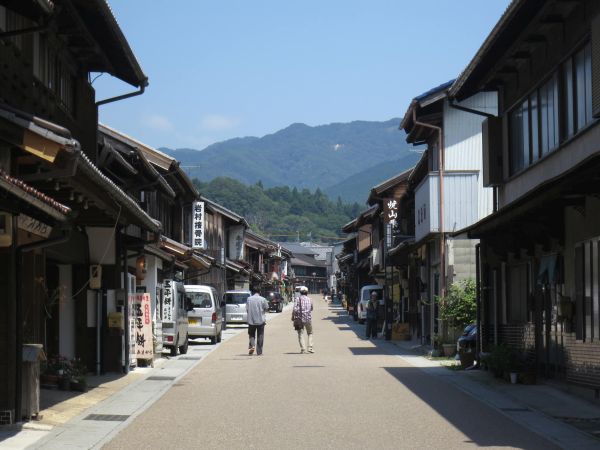 岩村の城下町