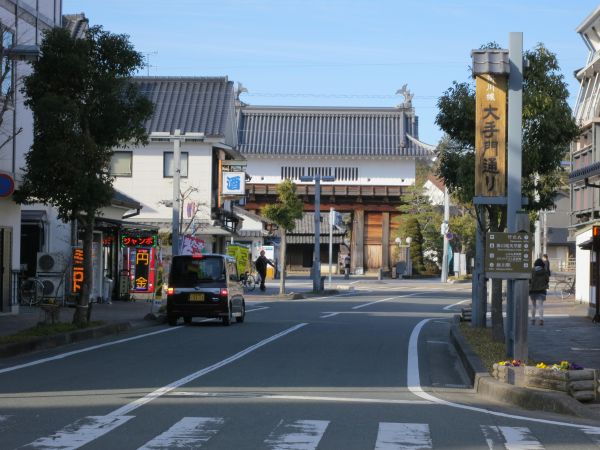 掛川城大手門