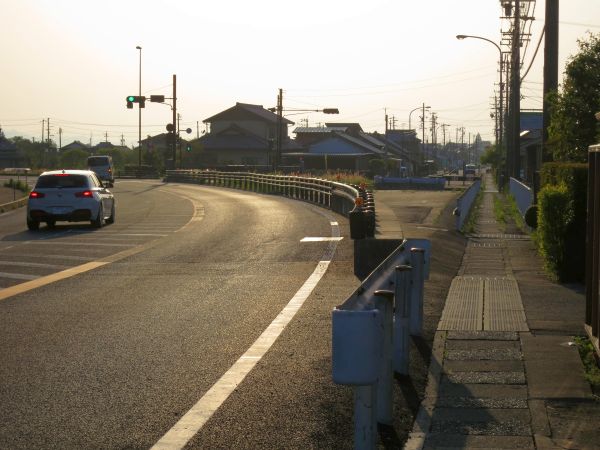 丸山のカーブ地点