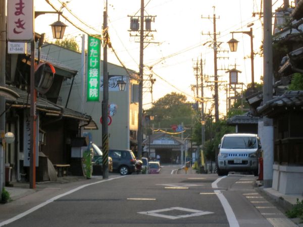 名鉄御嵩駅が見えてきた