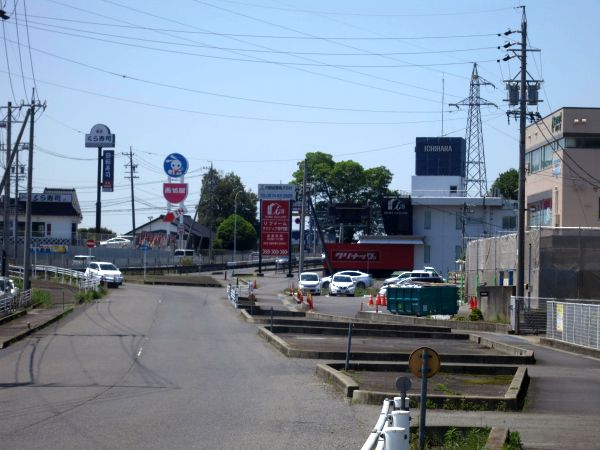 道筋がわかりにくい旧中山道