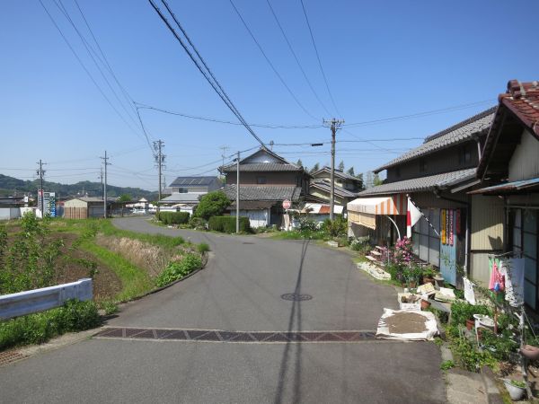 国道をそれた旧中山道