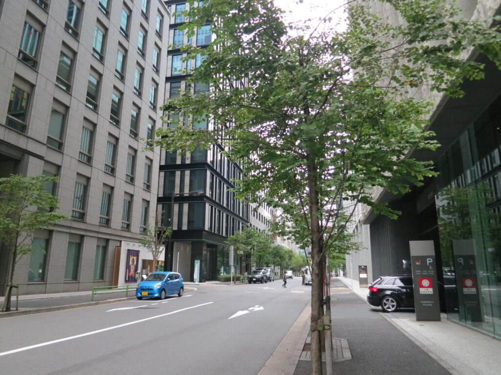 中山道と分岐した日光道中