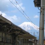 三島広小路から見える富士山